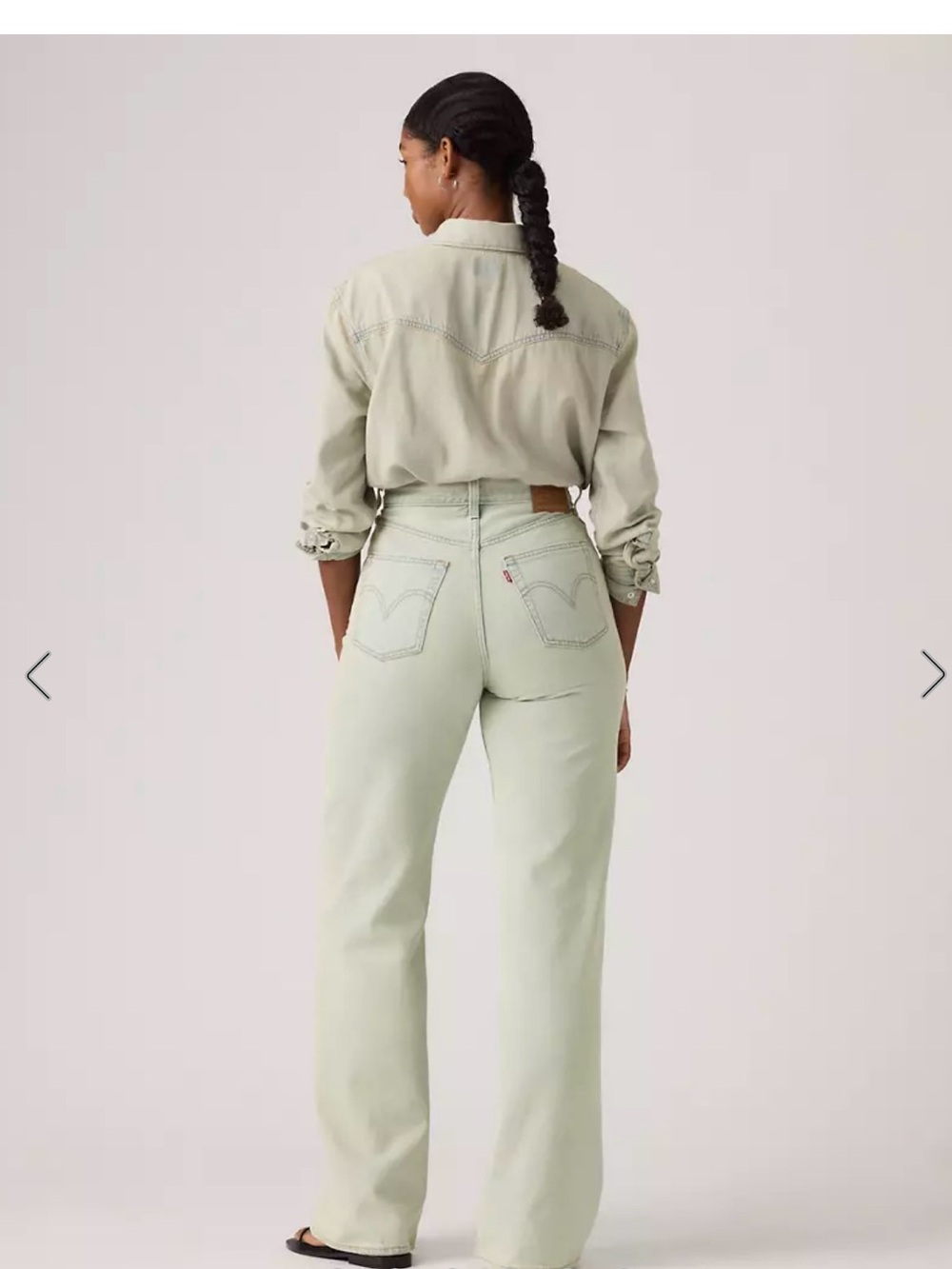 NWT Levi’s Ribcage Wide-Leg Jeans 30x34 - Picture 2 of 8